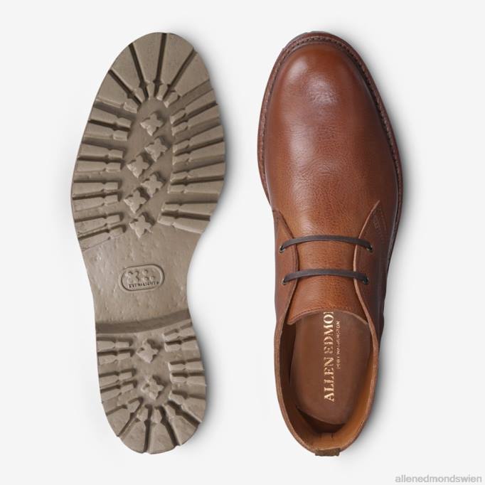 Allen Edmonds Schuhe D66B56 | Allen Edmonds Discovery Chukka-Stiefel Cognac Männer