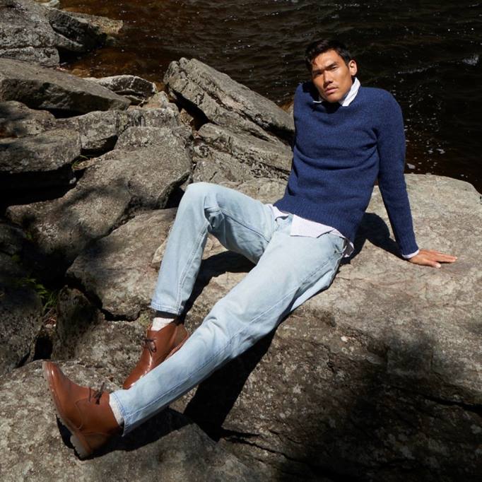 Allen Edmonds Schuhe D66B56 | Allen Edmonds Discovery Chukka-Stiefel Cognac Männer