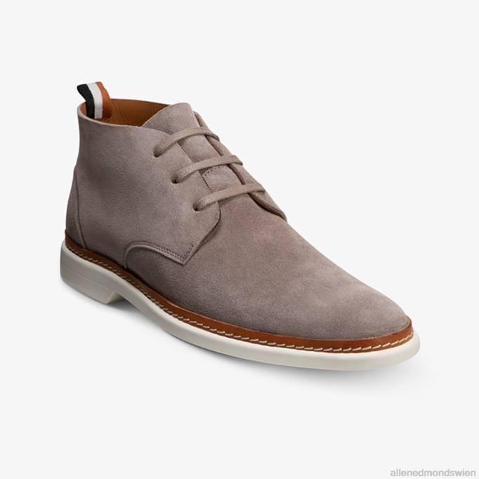 Allen Edmonds Schuhe D66B96 | Allen Edmonds Wilder Wildleder-Chukka Zinngrau Männer