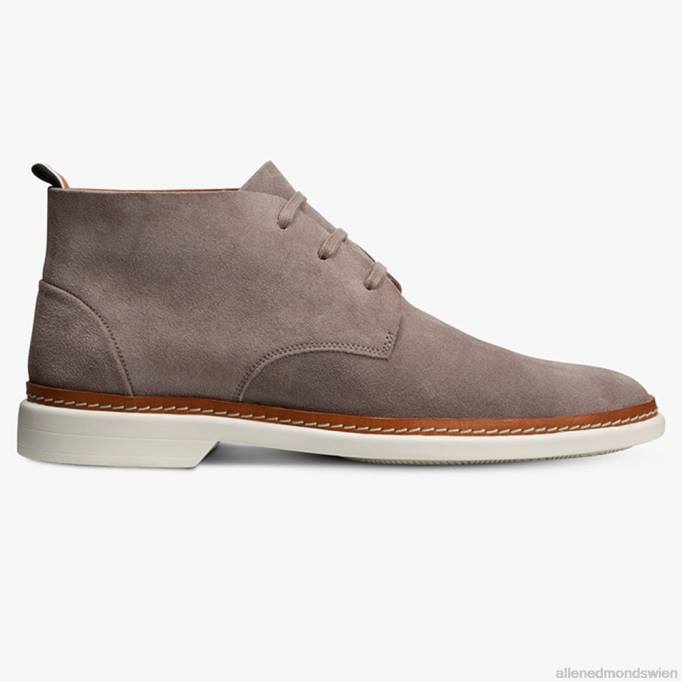 Allen Edmonds Schuhe D66B96 | Allen Edmonds Wilder Wildleder-Chukka Zinngrau Männer