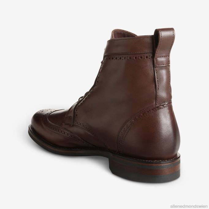 Allen Edmonds Schuhe D66B134 | Allen Edmonds Wetterfester Dalton-Anzugstiefel mit Dainite-Gummisohle braun Männer
