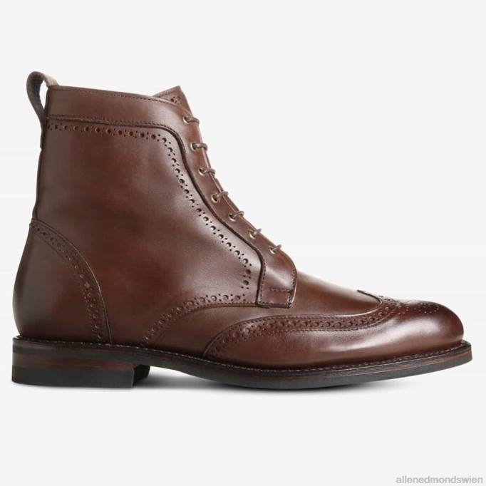 Allen Edmonds Schuhe D66B134 | Allen Edmonds Wetterfester Dalton-Anzugstiefel mit Dainite-Gummisohle braun Männer