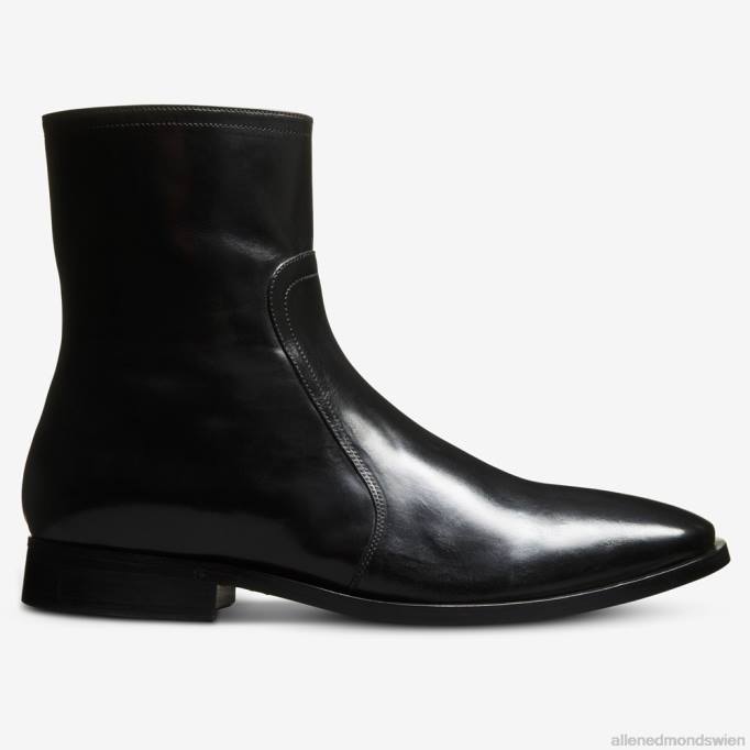 Allen Edmonds Schuhe D66B149 | Allen Edmonds Siena-Reißverschlussstiefel Schwarz Männer