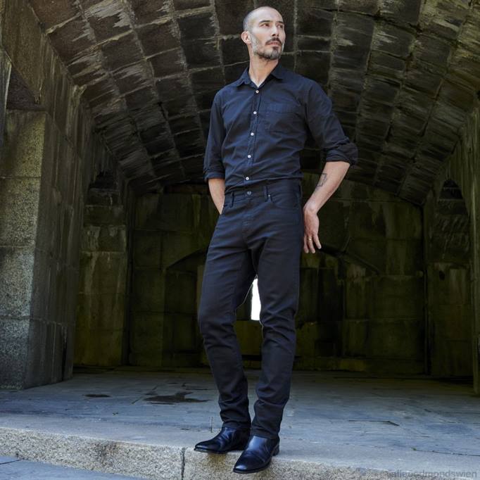 Allen Edmonds Schuhe D66B149 | Allen Edmonds Siena-Reißverschlussstiefel Schwarz Männer