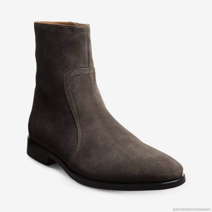 Allen Edmonds Schuhe D66B491 | Allen Edmonds Siena-Reißverschlussstiefel graues Wildleder Männer