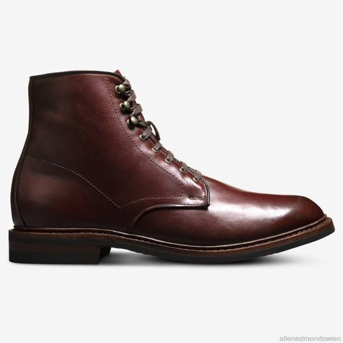 Allen Edmonds Schuhe D66B25 | Allen Edmonds Higgins Mill wetterfester Stiefel Chili-Chromexcel-Leder Männer