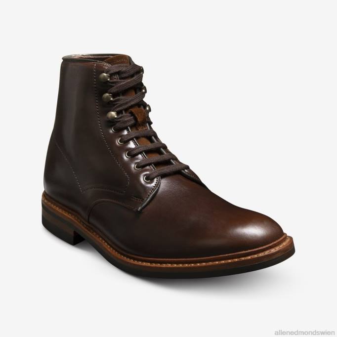 Allen Edmonds Schuhe D66B282 | Allen Edmonds Higgins Mill wetterfester Stiefel braunes Chromexcel-Leder Männer