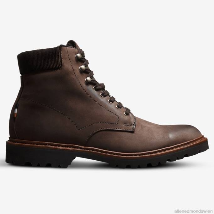Allen Edmonds Schuhe D66B76 | Allen Edmonds Higgins Mill Barbour Stiefel braun Männer