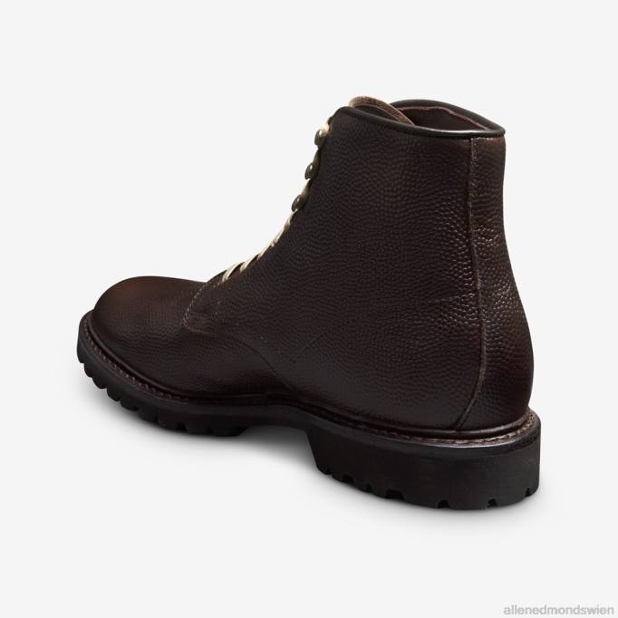 Allen Edmonds Schuhe D66B89 | Allen Edmonds Higgins Mill Fußball-Grain-Stiefel braun Männer