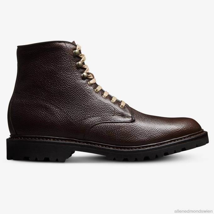Allen Edmonds Schuhe D66B89 | Allen Edmonds Higgins Mill Fußball-Grain-Stiefel braun Männer