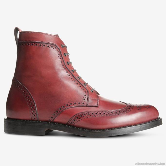 Allen Edmonds Schuhe D66B106 | Allen Edmonds Dalton Wingtip-Stiefel Ochsenblut Männer