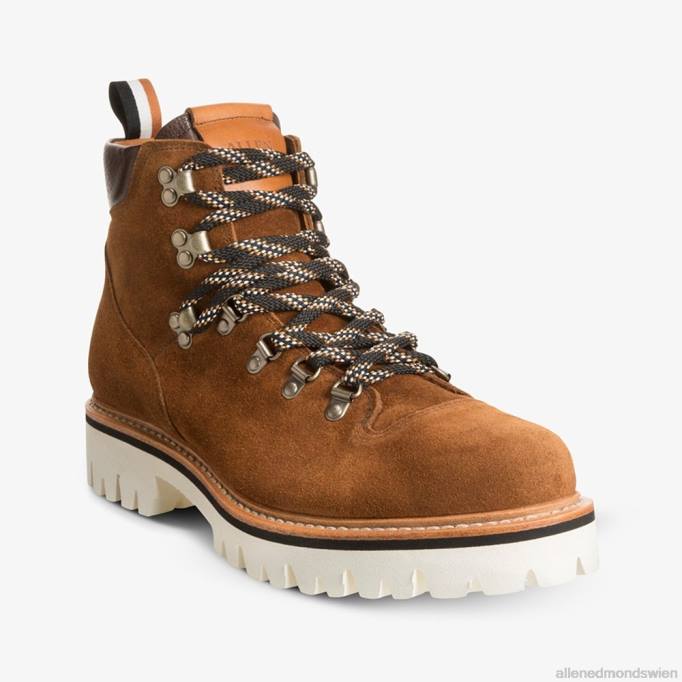 Allen Edmonds Schuhe D66B118 | Allen Edmonds Wetterfester Wanderstiefel aus Aspen-Wildleder Saftbraunes Wildleder Männer