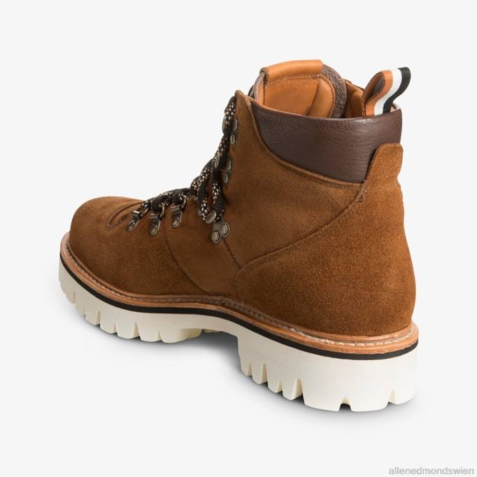 Allen Edmonds Schuhe D66B118 | Allen Edmonds Wetterfester Wanderstiefel aus Aspen-Wildleder Saftbraunes Wildleder Männer