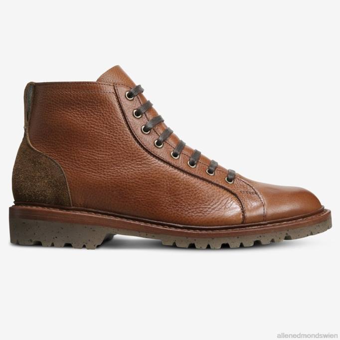 Allen Edmonds Schuhe D66B123 | Allen Edmonds Discovery-Schnürstiefel Cognac Männer