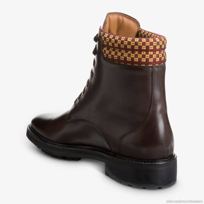 Allen Edmonds Schuhe D66B128 | Allen Edmonds Safrim-Kampfstiefel von Armando Cabral Burgund Männer