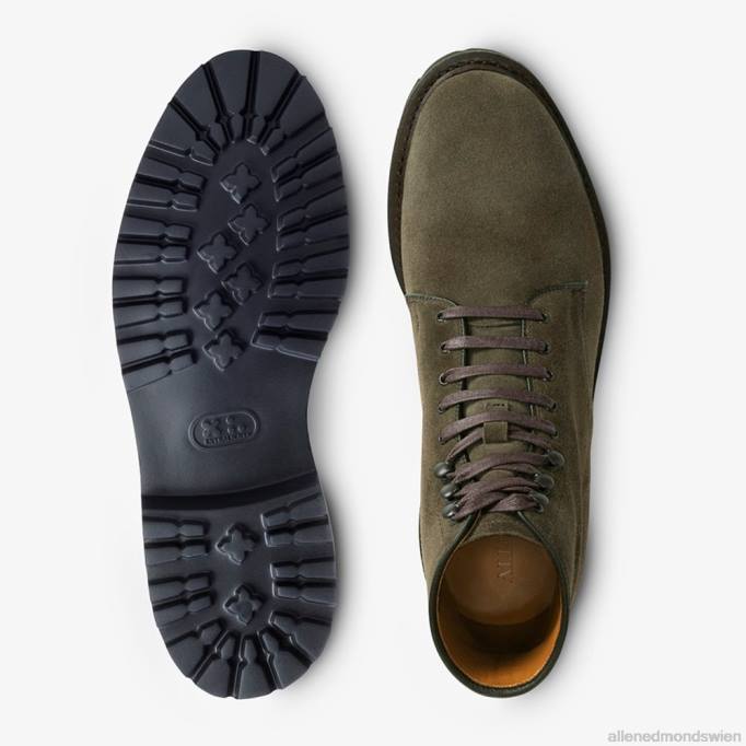Allen Edmonds Schuhe D66B135 | Allen Edmonds Higgins-Mill-Stiefel mit Stollensohle Loden Männer