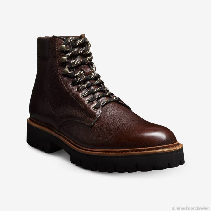 Allen Edmonds Schuhe D66B139 | Allen Edmonds Higgins Mill Wanderstiefel Chili-Leder Männer