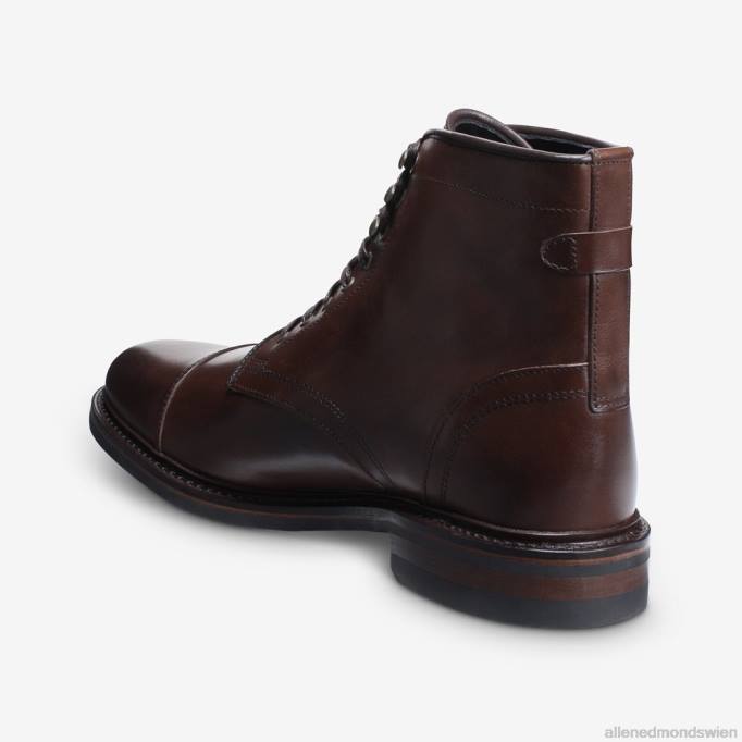 Allen Edmonds Schuhe D66B143 | Allen Edmonds Landon-Captoe-Stiefel Mahagonibraun Männer