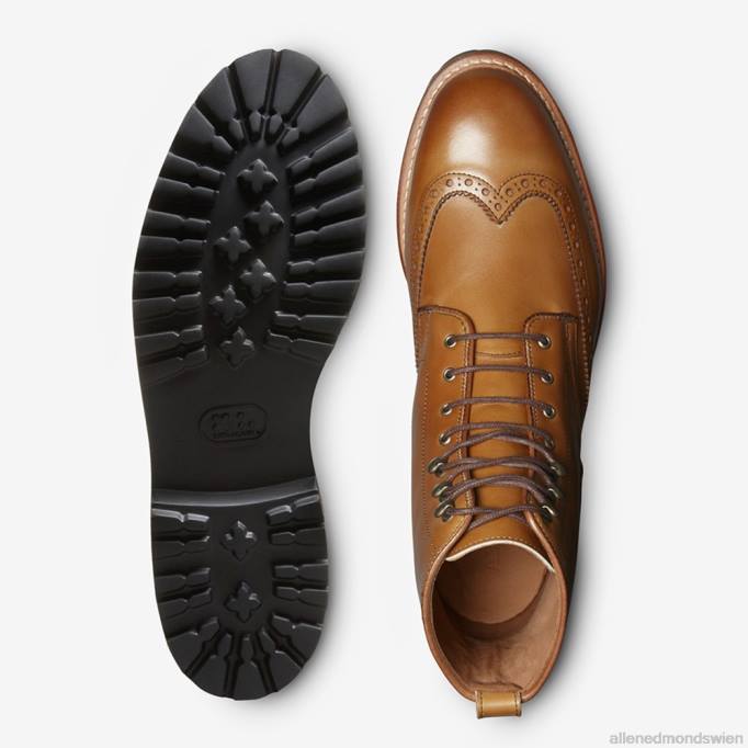 Allen Edmonds Schuhe D66B147 | Allen Edmonds Astor Wingtip-Stiefel Nussbaum Männer