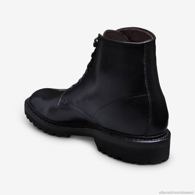 Allen Edmonds Schuhe D66B19 | Allen Edmonds Higgins Mill wetterfester Stiefel mit Stollensohle Schwarz Männer