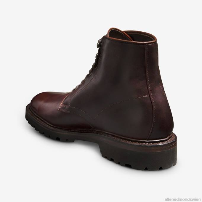 Allen Edmonds Schuhe D66B261 | Allen Edmonds Higgins Mill wetterfester Stiefel mit Stollensohle Burgund Männer