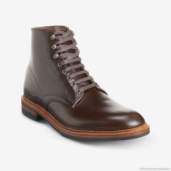 Allen Edmonds Schuhe D66B290 | Allen Edmonds Higgins-Mill-Stiefel mit Shell-Cordovan-Leder brauner Cordovan Männer