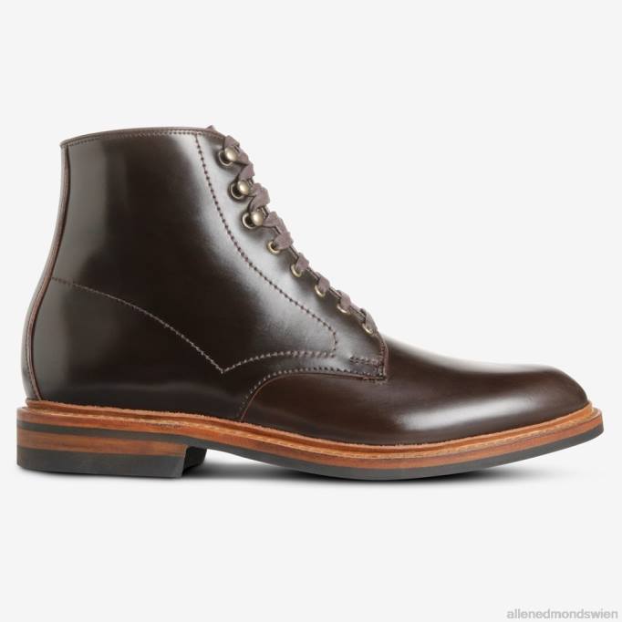 Allen Edmonds Schuhe D66B290 | Allen Edmonds Higgins-Mill-Stiefel mit Shell-Cordovan-Leder brauner Cordovan Männer