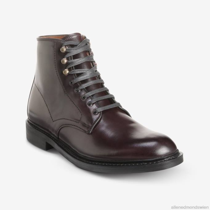 Allen Edmonds Schuhe D66B291 | Allen Edmonds Higgins-Mill-Stiefel mit Shell-Cordovan-Leder Burgunder Cordovan Männer