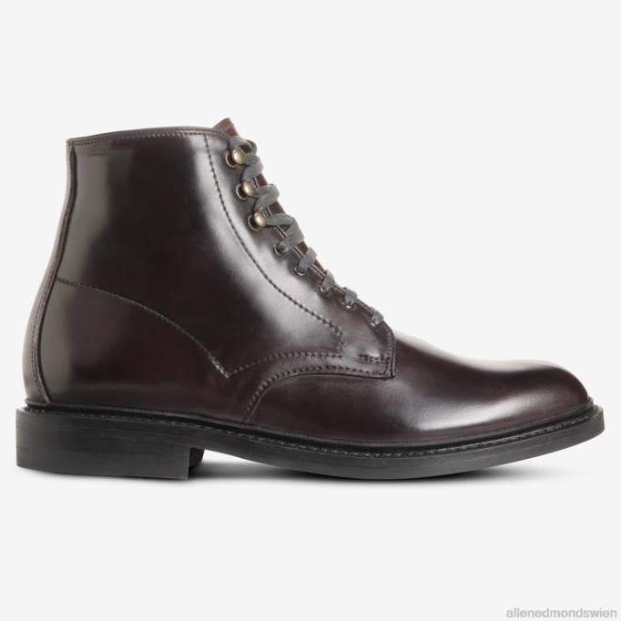 Allen Edmonds Schuhe D66B291 | Allen Edmonds Higgins-Mill-Stiefel mit Shell-Cordovan-Leder Burgunder Cordovan Männer