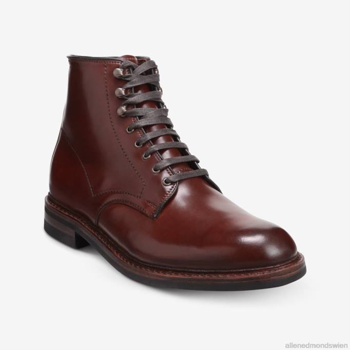 Allen Edmonds Schuhe D66B30 | Allen Edmonds Higgins-Mill-Stiefel mit Shell-Cordovan-Leder Chili-Cordovan Männer