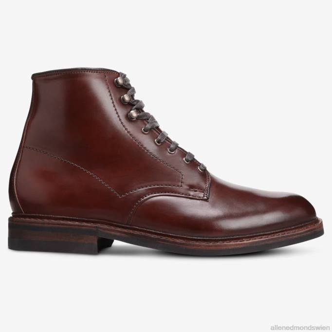 Allen Edmonds Schuhe D66B30 | Allen Edmonds Higgins-Mill-Stiefel mit Shell-Cordovan-Leder Chili-Cordovan Männer