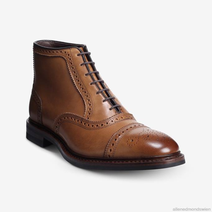 Allen Edmonds Schuhe D66B341 | Allen Edmonds Hamilton wetterfester Oxford-Kleiderstiefel Walnussbraun Männer