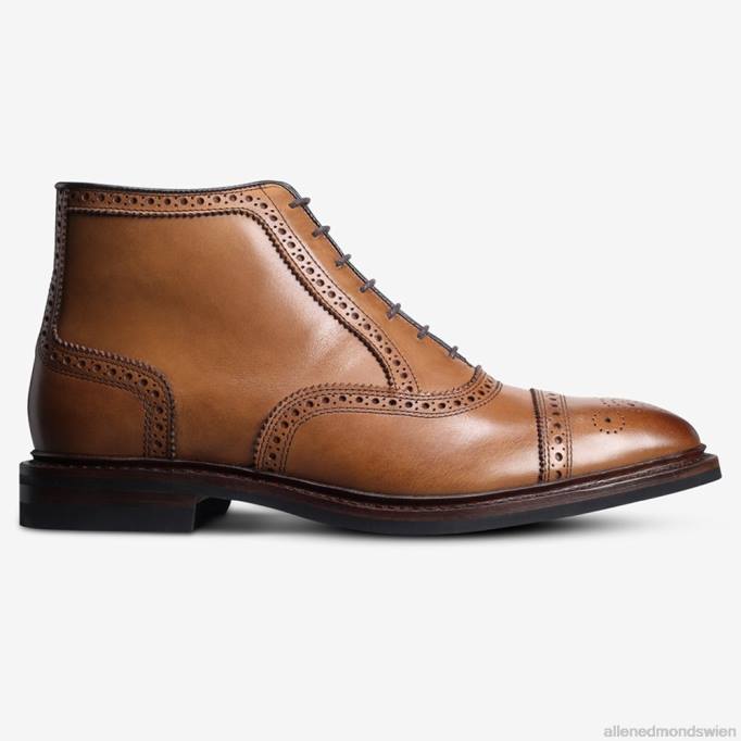 Allen Edmonds Schuhe D66B341 | Allen Edmonds Hamilton wetterfester Oxford-Kleiderstiefel Walnussbraun Männer