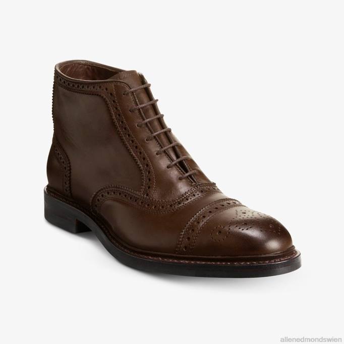 Allen Edmonds Schuhe D66B344 | Allen Edmonds Hamilton wetterfester Oxford-Kleiderstiefel braun Männer