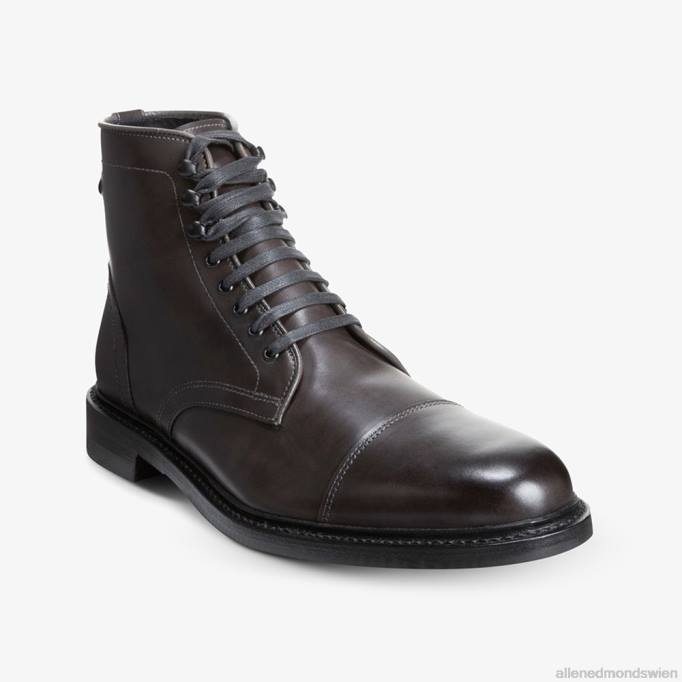 Allen Edmonds Schuhe D66B366 | Allen Edmonds Landon-Captoe-Stiefel Carbongrau Männer