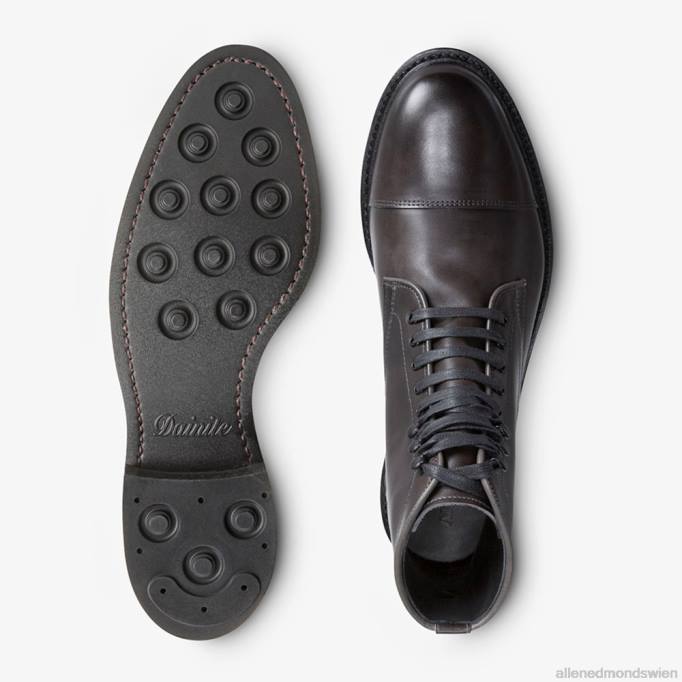 Allen Edmonds Schuhe D66B366 | Allen Edmonds Landon-Captoe-Stiefel Carbongrau Männer