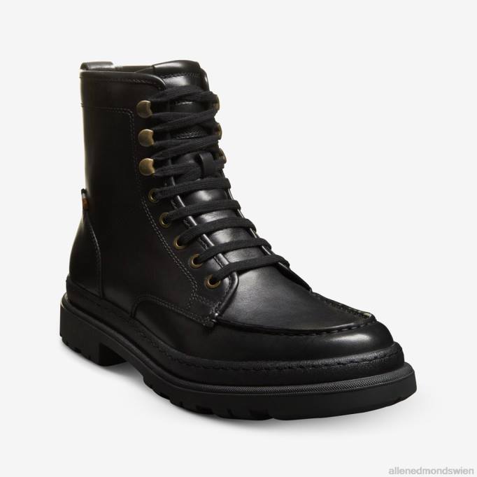 Allen Edmonds Schuhe D66B419 | Allen Edmonds Sawyer wetterfester Schnürstiefel Schwarz Männer