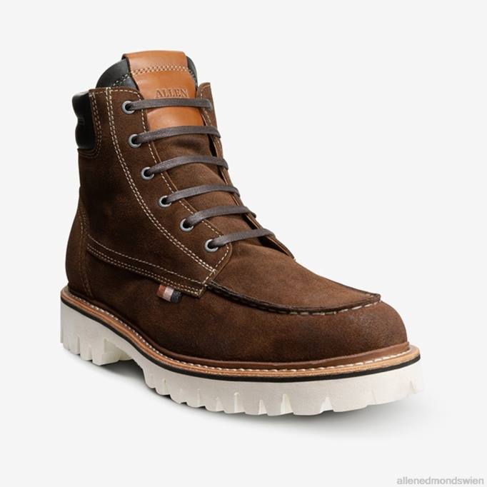 Allen Edmonds Schuhe D66B436 | Allen Edmonds Silverlake-Schnürstiefel schnupftabakbraunes Wildleder Männer