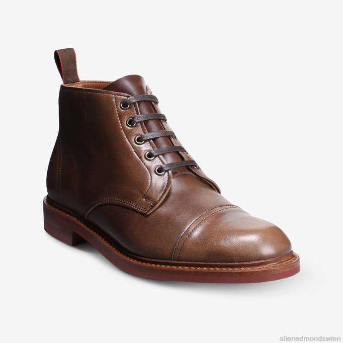 Allen Edmonds Schuhe D66B467 | Allen Edmonds Patton wetterfester Cap-Toe-Stiefel natürlich Männer