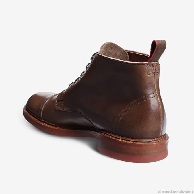 Allen Edmonds Schuhe D66B467 | Allen Edmonds Patton wetterfester Cap-Toe-Stiefel natürlich Männer