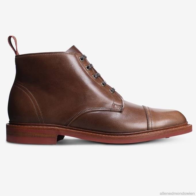 Allen Edmonds Schuhe D66B467 | Allen Edmonds Patton wetterfester Cap-Toe-Stiefel natürlich Männer