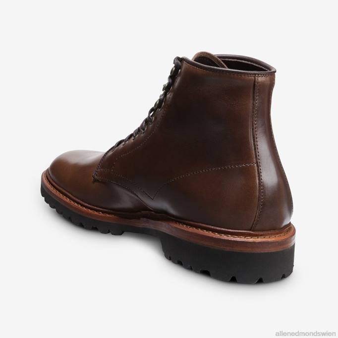 Allen Edmonds Schuhe D66B469 | Allen Edmonds Higgins-Mill-Stiefel mit Stollensohle naturbraunes Leder Männer