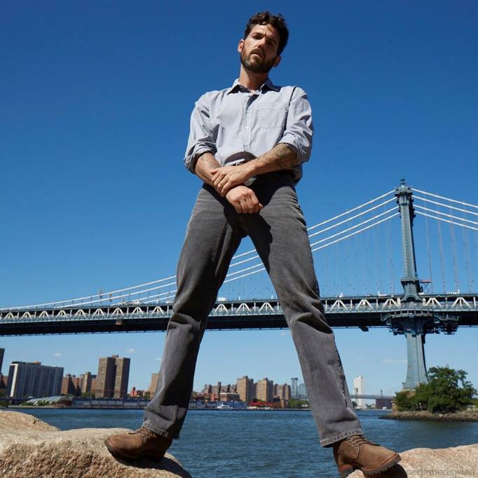 Allen Edmonds Schuhe D66B470 | Allen Edmonds Higgins-Mill-Stiefel mit Stollensohle hellbraunes Wildleder Männer