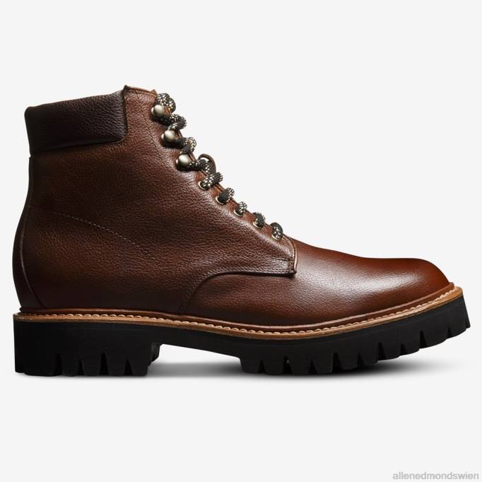Allen Edmonds Schuhe D66B476 | Allen Edmonds Higgins Mill Wanderstiefel braunes Leder Männer