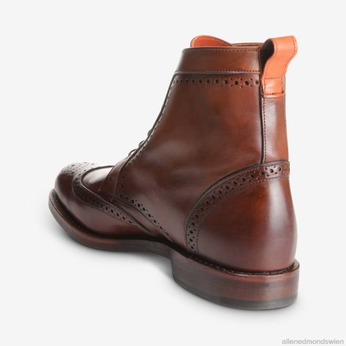 Allen Edmonds Schuhe D66B482 | Allen Edmonds Dalton Wingtip-Stiefel dunkles Chili Männer