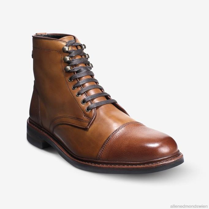 Allen Edmonds Schuhe D66B484 | Allen Edmonds Landon-Captoe-Stiefel Walnussbraun Männer