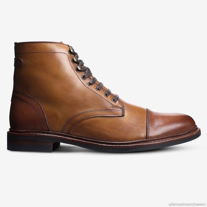 Allen Edmonds Schuhe D66B484 | Allen Edmonds Landon-Captoe-Stiefel Walnussbraun Männer