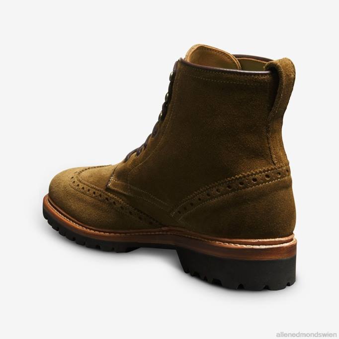Allen Edmonds Schuhe D66B486 | Allen Edmonds Astor Wingtip-Stiefel Kaperngrün Männer