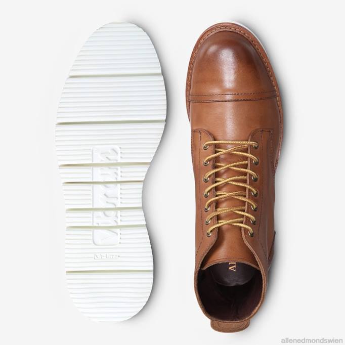 Allen Edmonds Schuhe D66B489 | Allen Edmonds Wetterfester Park City-Schnürstiefel bräunen Männer