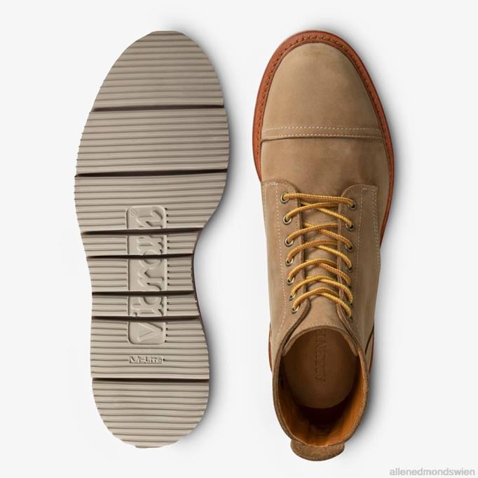 Allen Edmonds Schuhe D66B490 | Allen Edmonds Wetterfester Park City-Schnürstiefel bräunen Männer